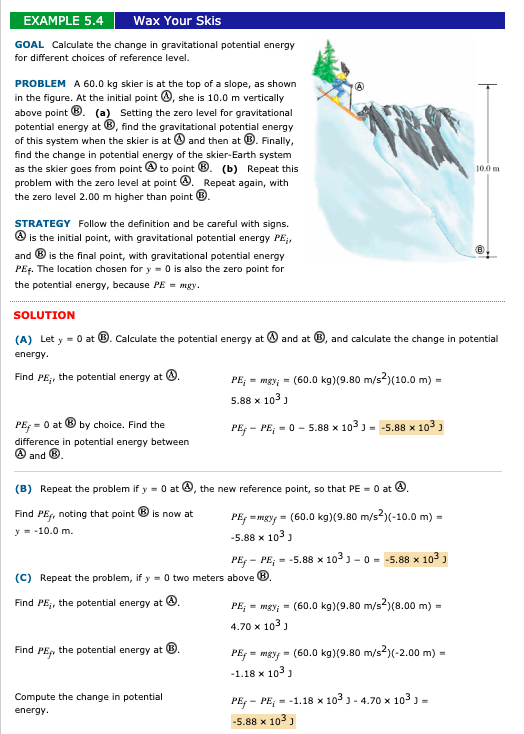 Solved Example 5 4 Wax Your Skis Goal Calculate The Chang Chegg Com