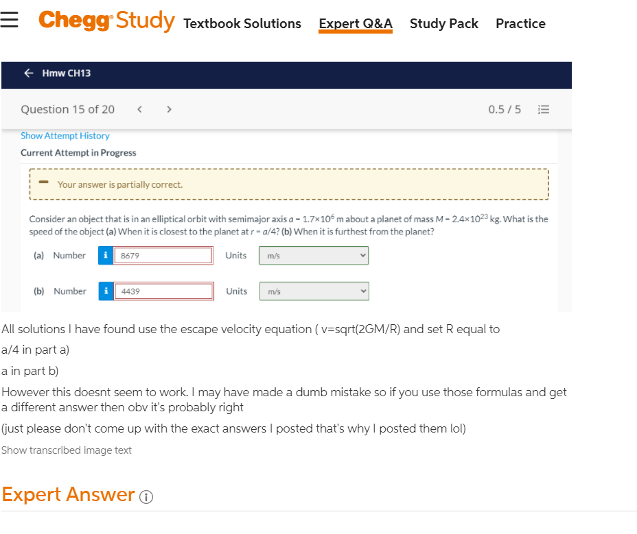 Solved Posted this question before but I got it incorrect. | Chegg.com