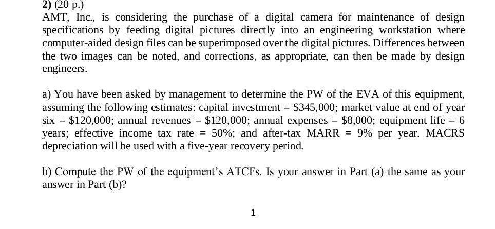 2 P Amt Inc Is Considering The Purchase Of Chegg Com