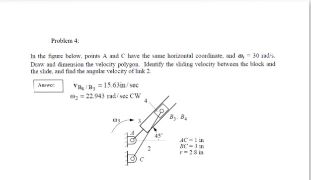 Solved Problem 4: In the figure below, points A and C have | Chegg.com