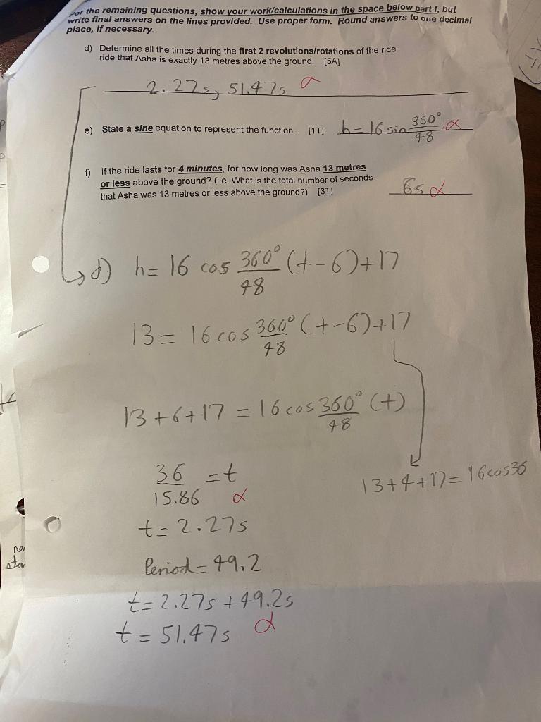 Solved Round answers to one decimal place, if necessary. | Chegg.com