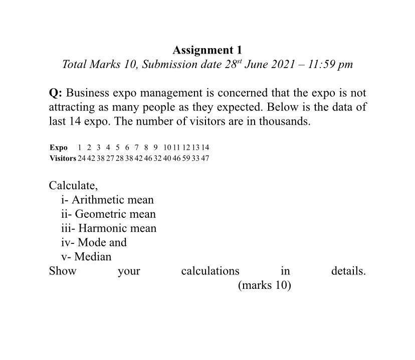 Solved Assignment 1 Total Marks 10, Submission date 2854 | Chegg.com