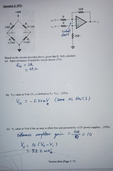 Solved Please show the steps how to get the answers in the | Chegg.com