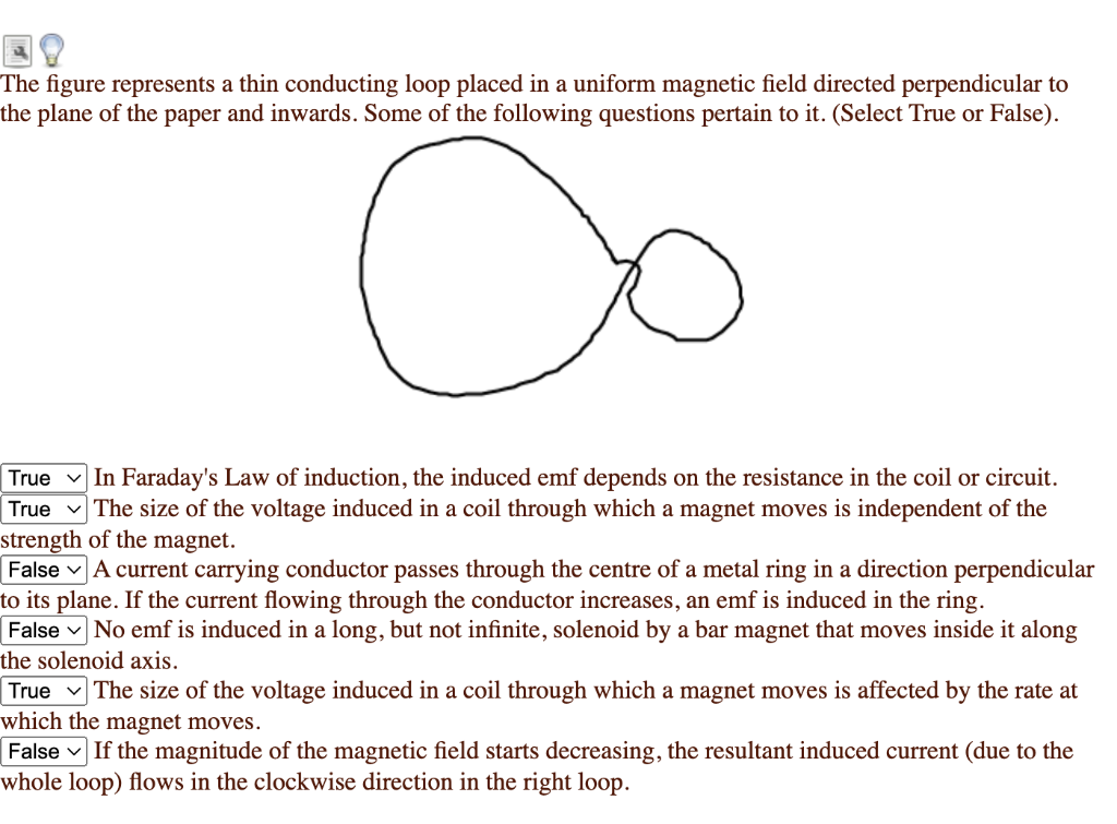 Solved The figure represents a thin conducting loop placed | Chegg.com