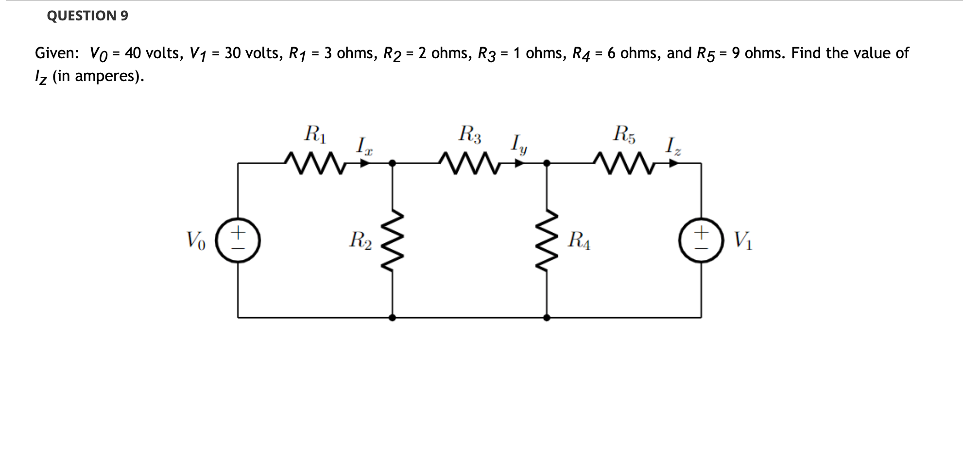 Solved Given that / = 4 amps when Vs = 40 volts and Is = 4