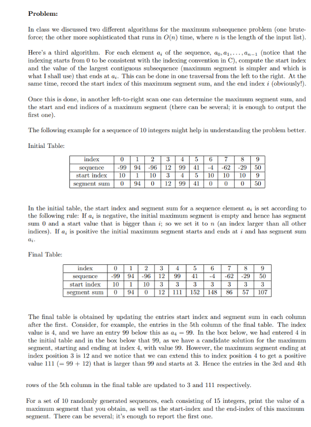 Solved Problem: In class we discussed two different | Chegg.com