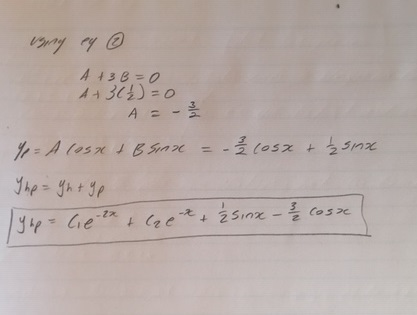 Solved Could you please check my worked solution and see if | Chegg.com