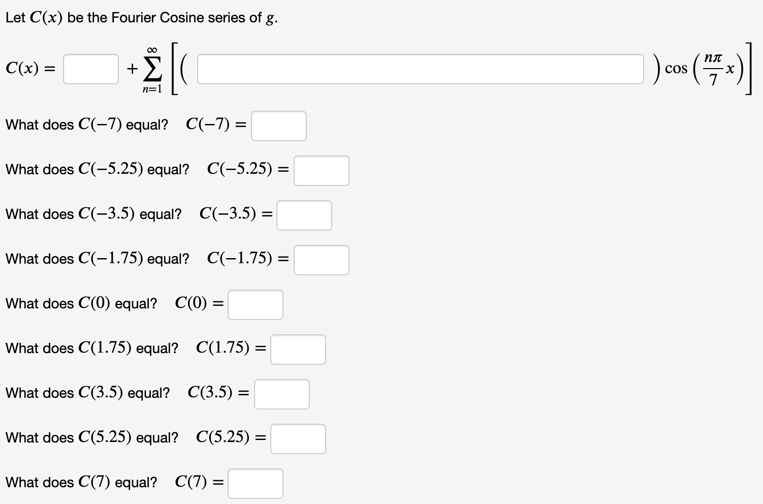 Solved 0 X 3 5 Let G X Ix 13 X 3 5 X 7 Chegg Com