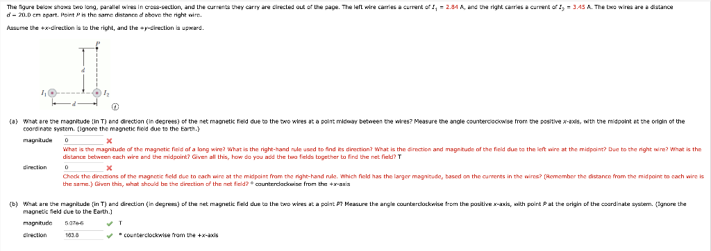 Solved The figure below shows two long, parallel wires in | Chegg.com