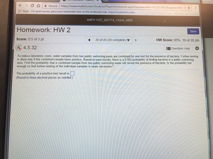 Solved To reduce laboratory costs, water samples from two