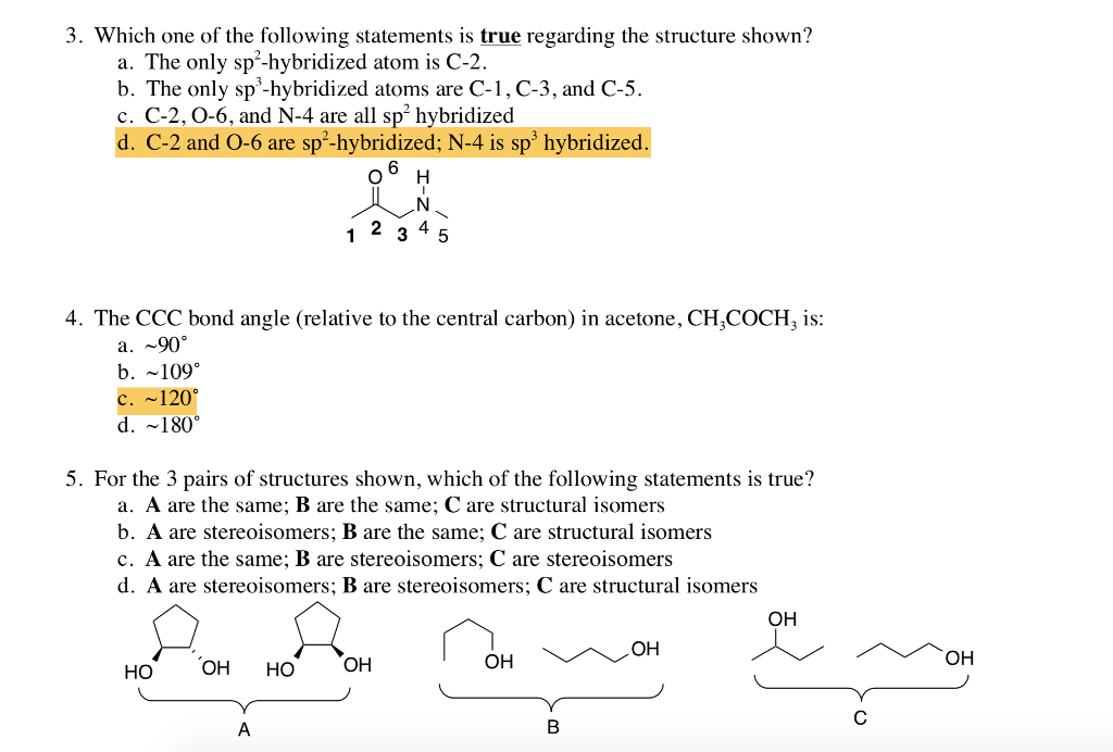 Solved 1 . Which one of the following statements regarding | Chegg.com