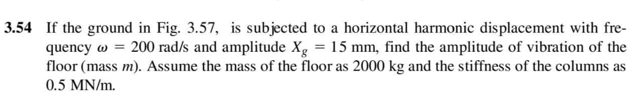 Solved 3.48 Find the steady-state response of the system | Chegg.com