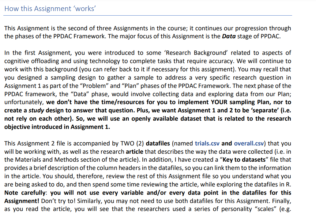 This Assignment is designed to demonstrate your | Chegg.com
