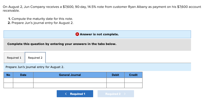 Solved On December 1, Daw Company accepts a $34,000,45-day, | Chegg.com