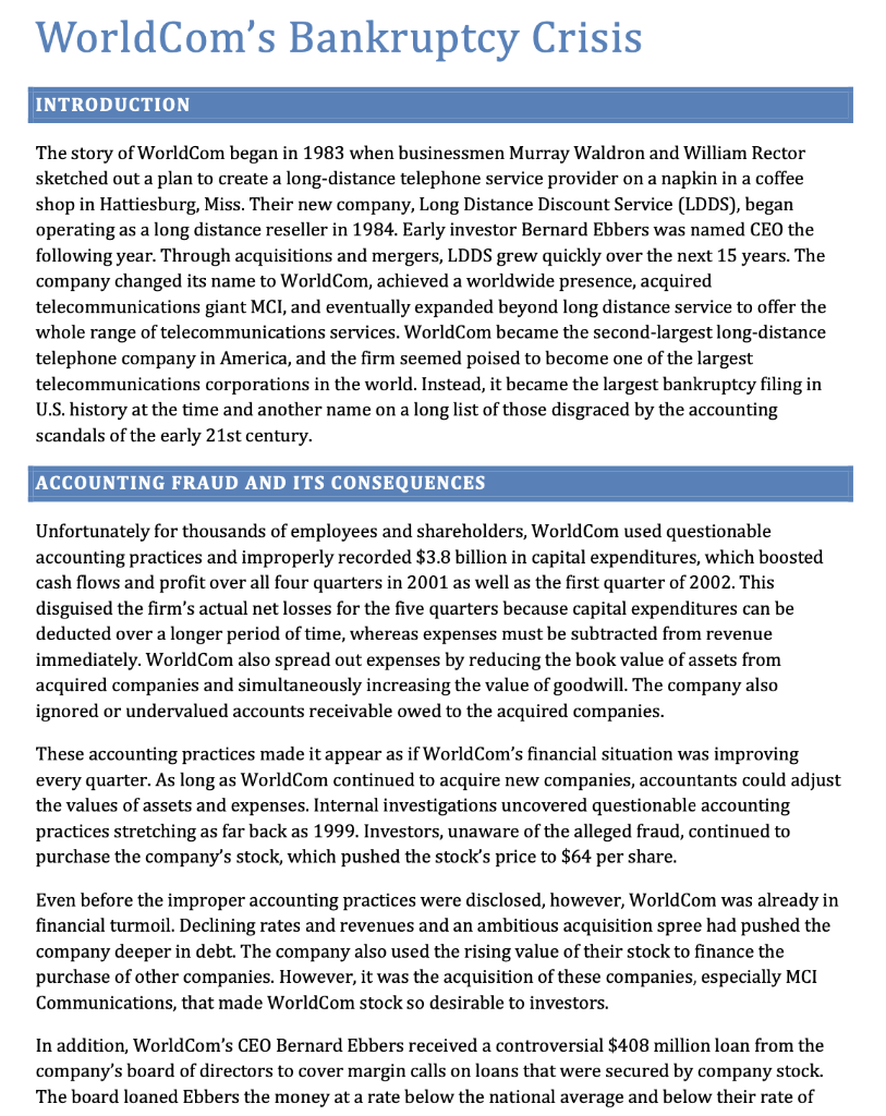 WorldCom, Inc. Schedules Announcements of Fourth Quarter and Full Year 2001  Results, Featured News Story