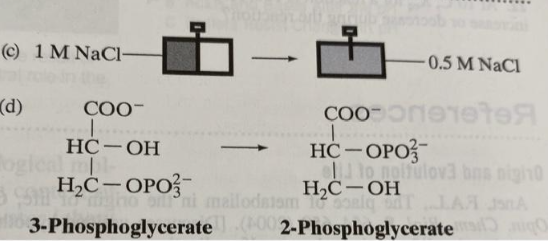 Solved 3Phosphoglycerate 2Phosphoglycerate