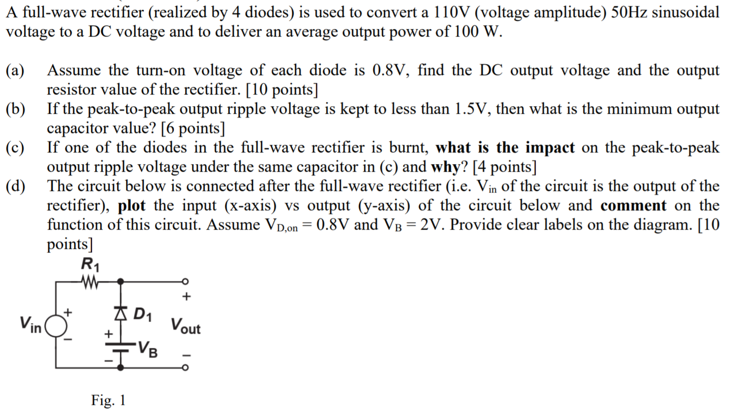 rectifiers are used to convert