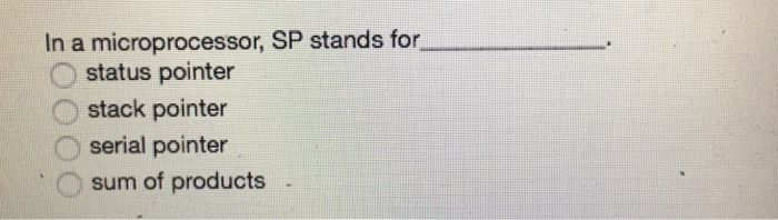 What Is Sp Stands For