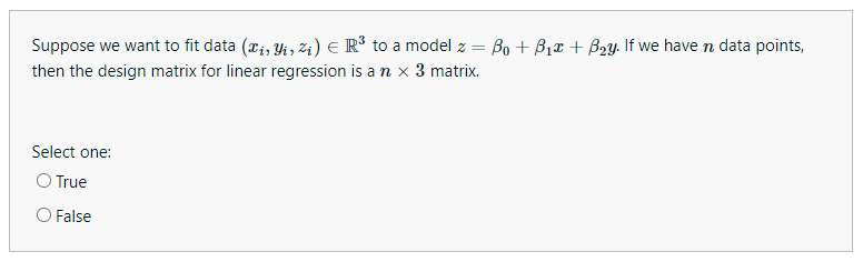 Solved Suppose we want to fit data (Li, Yi) € R2 to a model | Chegg.com