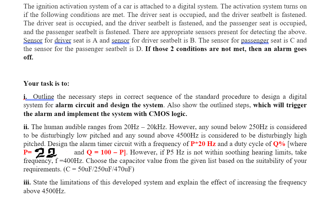 The ignition activation system of a car is attached