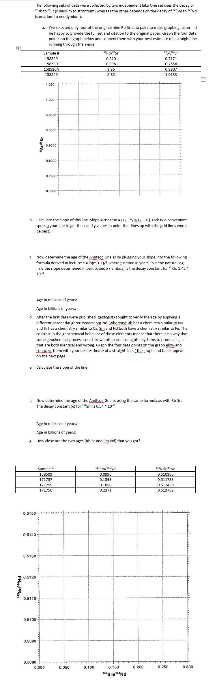 Solved The following sets of data were collected by two | Chegg.com