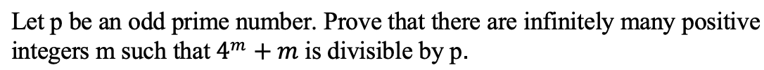 Solved Let P Be An Odd Prime Number Prove That There Are