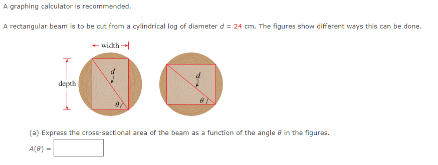 Solved Find The Area Of The Triangle With The Given | Chegg.com