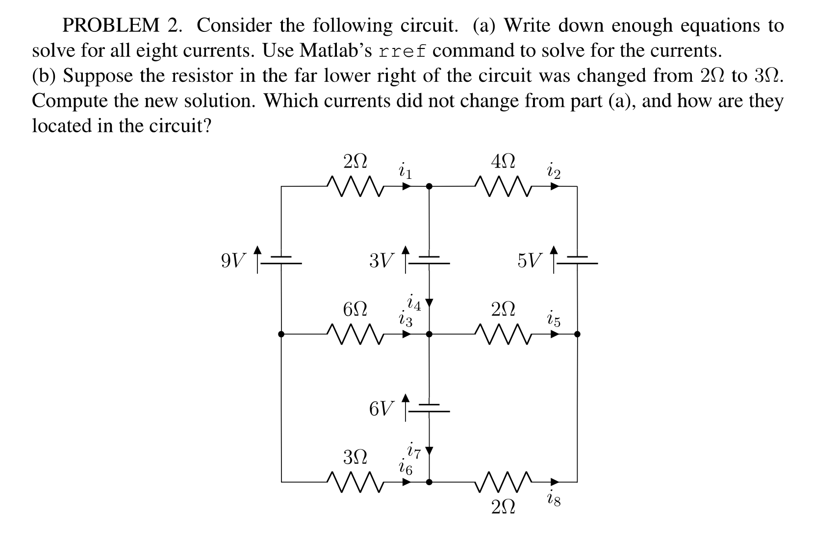 Solved PROBLEM 2. ﻿Consider The Following Circuit. (a) | Chegg.com