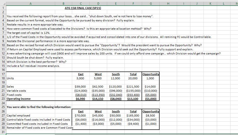 Managerial Accounting Full and complete restatement | Chegg.com