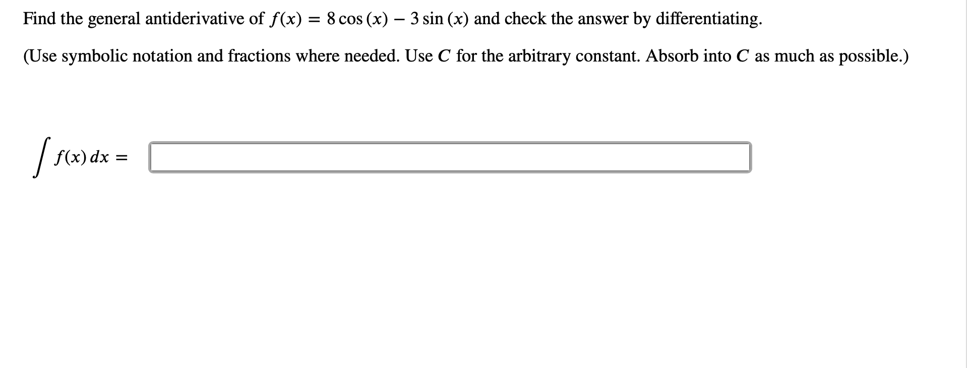 solved-find-the-general-antiderivative-of-f-x-7x-18x-2-chegg