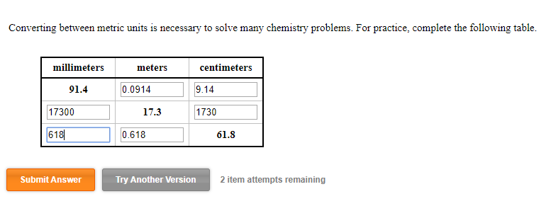 Converting Millimeters to Centimeters Example Problem