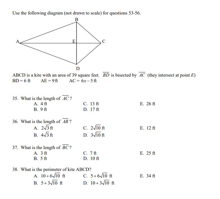 Solved Use The Following Diagram (not Drawn To Scale) For | Chegg.com