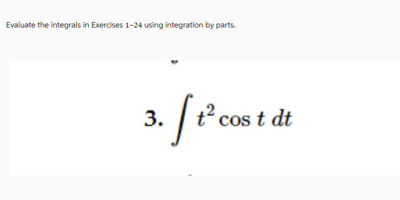 Solved evaluate | Chegg.com