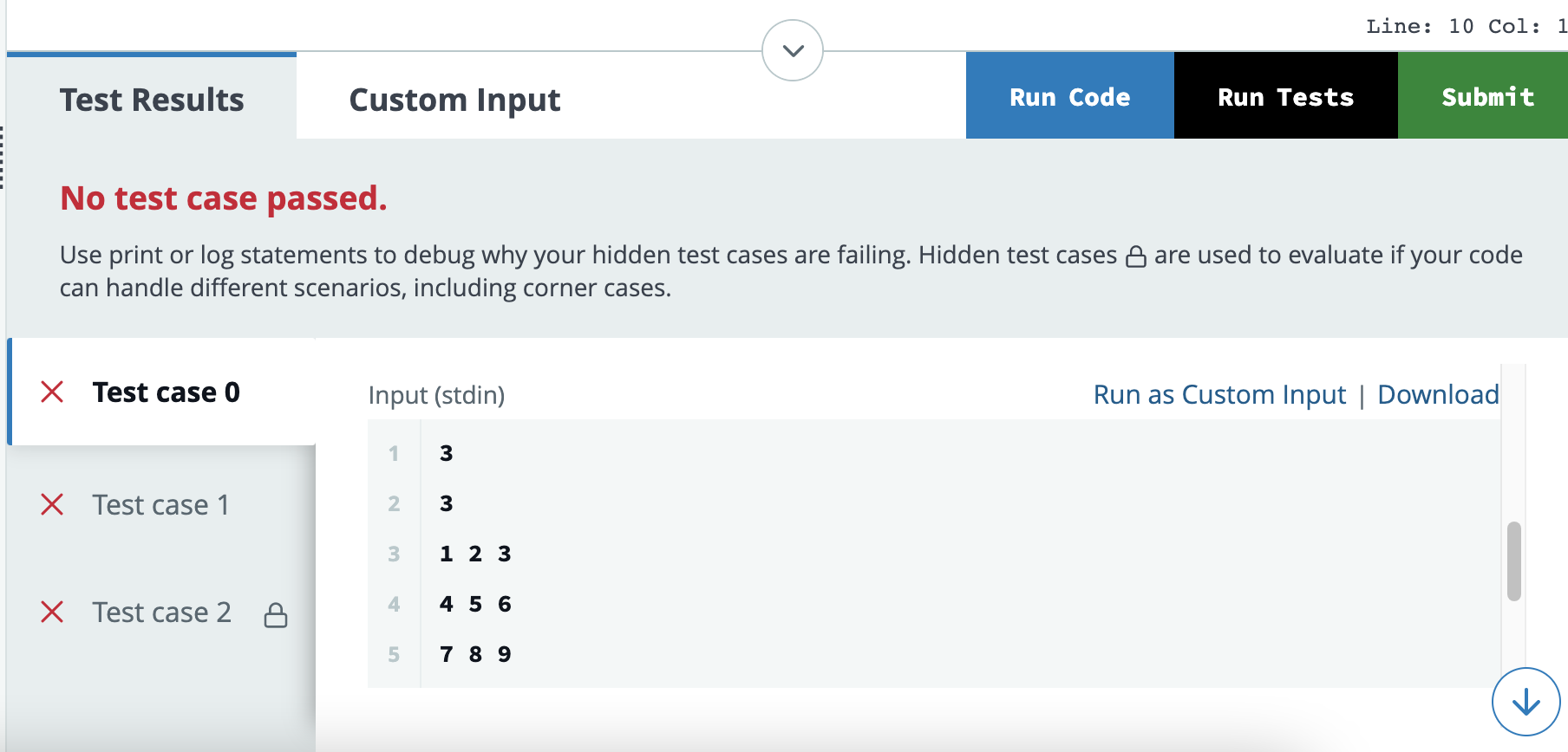 Solved THESE ARE THE TEST CASE I HAVE TROUBLE WITH. PLEASE | Chegg.com