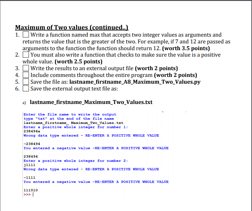Solved I need some help making these programs for python. I | Chegg.com