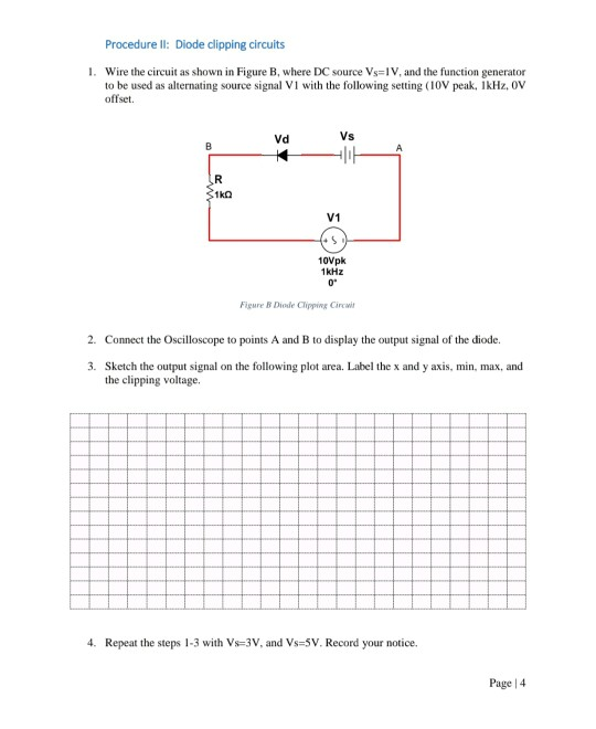 Solved Experiment # 2 Diode Applications Objectives Theory | Chegg.com