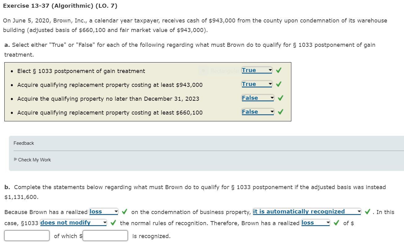 Solved Exercise 1337 (Algorithmic) (LO. 7) On June 5, 2020,