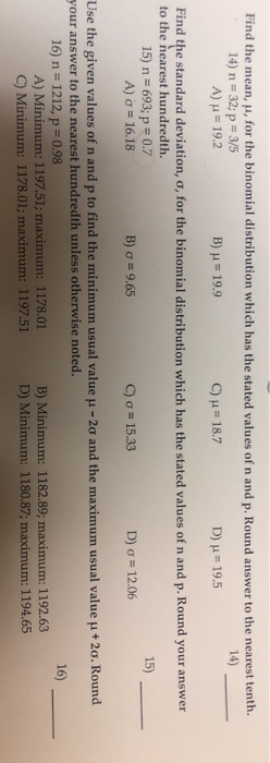 solved-find-the-mean-for-the-binomial-distribution-which-chegg