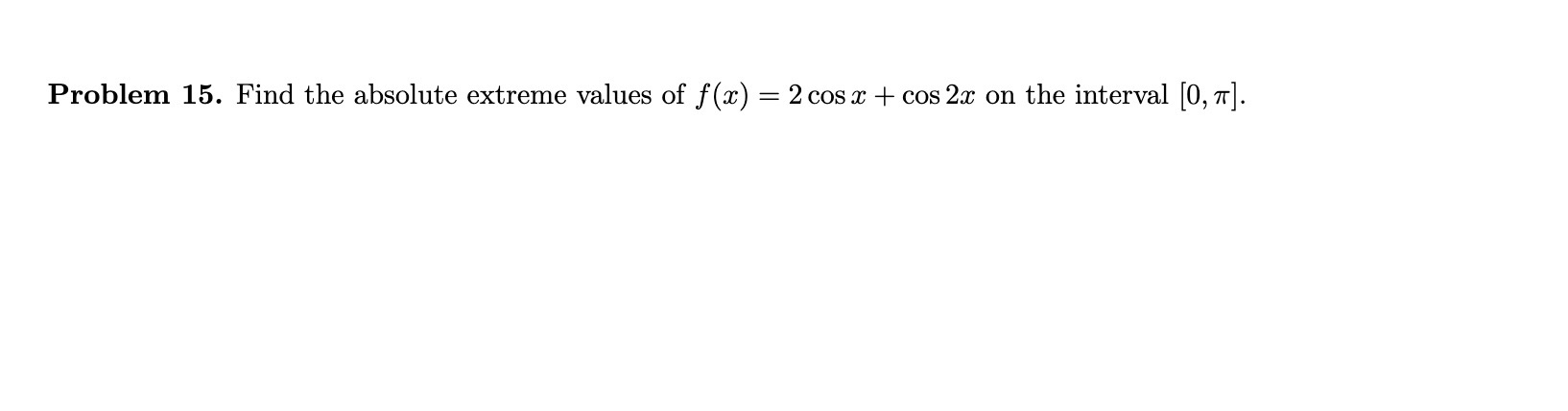 Solved #15Hi there, Can you help me solve this problem?Thank | Chegg.com