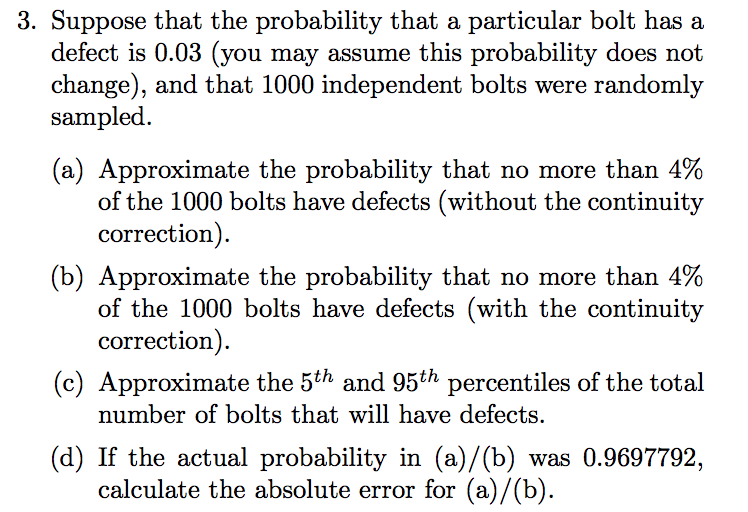 Solved 3. Suppose that the probability that a particular | Chegg.com