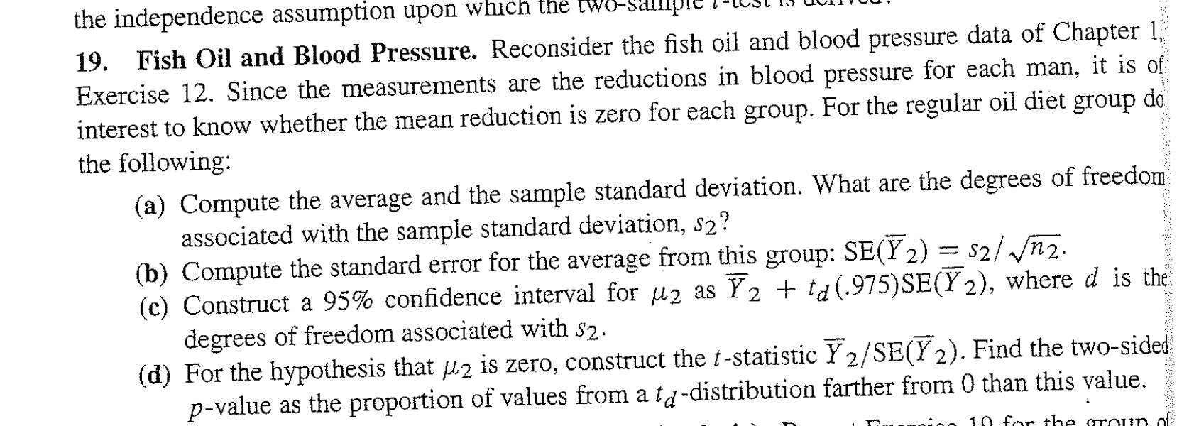 19. Fish Oil and Blood Pressure. Reconsider the fish