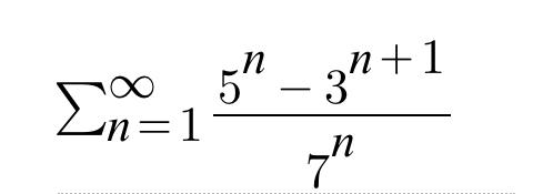 Solved n ΓΧΟ 1 Σ=1 5” – 31+ n 7