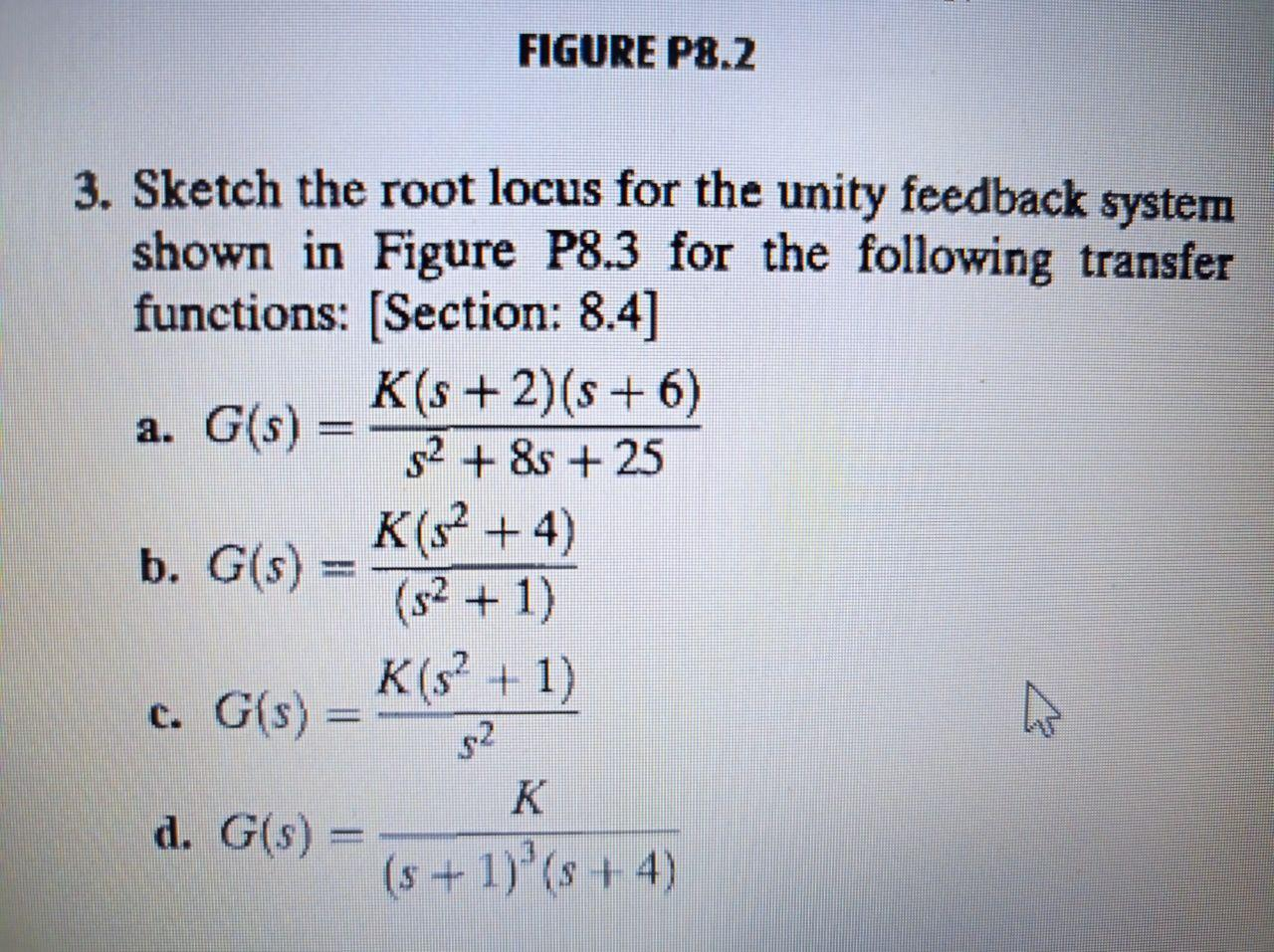 Solved 100% R(3) 2. Sketch the general shape of the root | Chegg.com