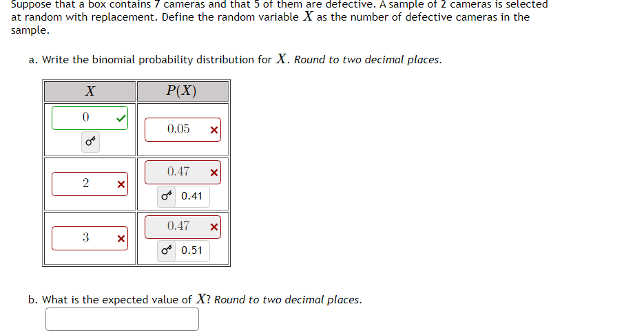Solved Suppose that a box contains 7 cameras and that 5 of | Chegg.com