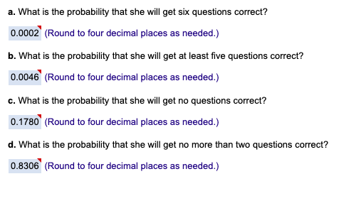 Solved A Student Is Taking A Multiple-choice Exam In Which | Chegg.com