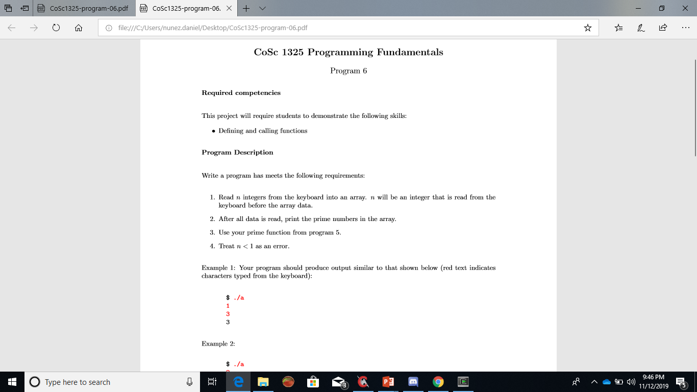 Solved I need Help naming the array in c programming I | Chegg.com