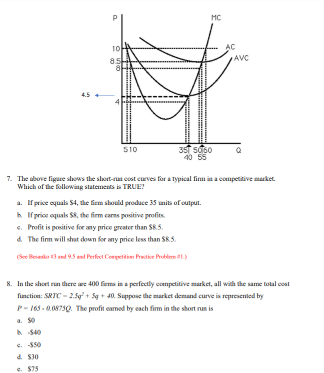 Solved ס MC 10 AC AVC 8.5 8 а сло 4.5 4 4 510 357 5060 40 55 | Chegg.com