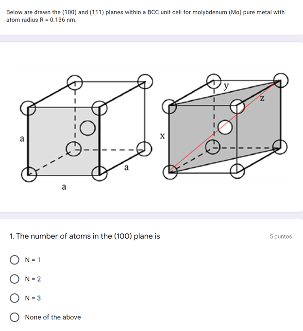Solved Below are drawn the (100) and (111) planes within a | Chegg.com