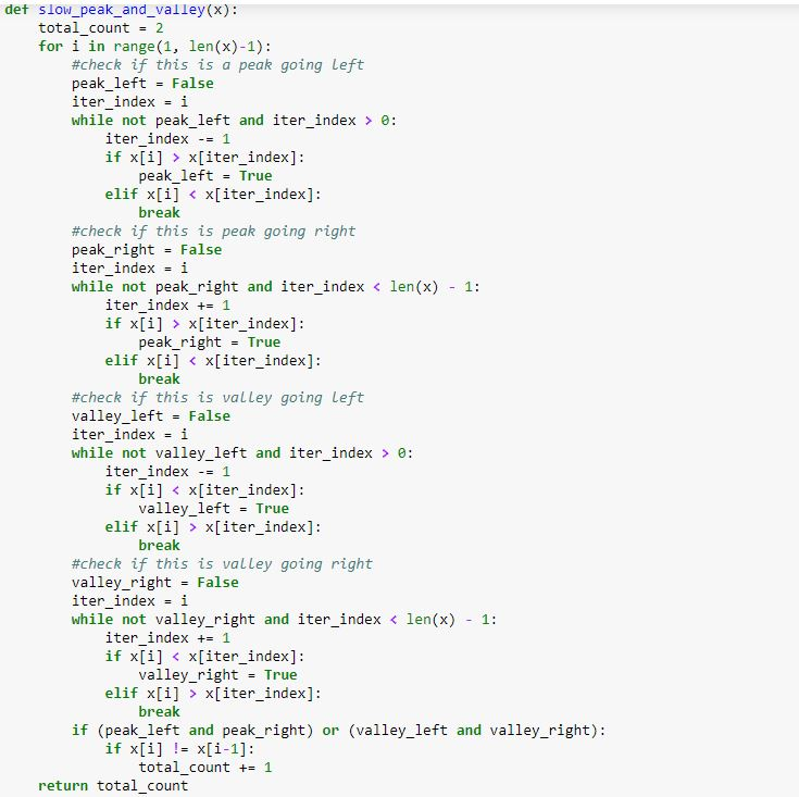 How many peaks and valleys? For the next exercise, | Chegg.com