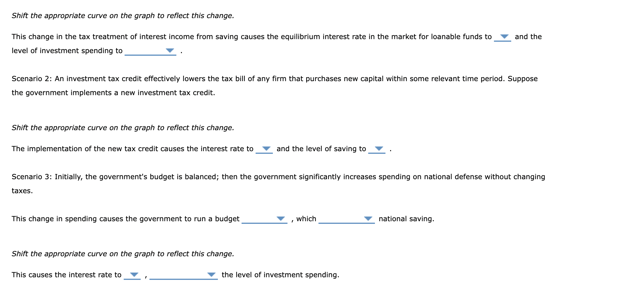 the-following-graph-shows-the-loanable-funds-market-chegg